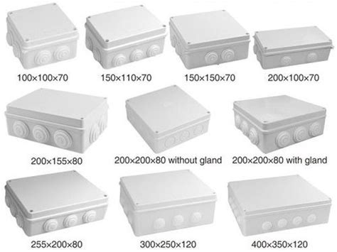 pvc outlet junction box|pvc junction box size chart.